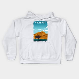 Badlands National Park Kids Hoodie